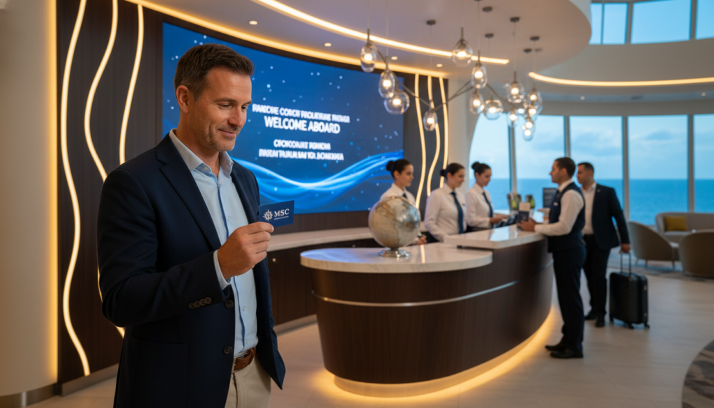 Utilizzo della Cruise Card a bordo