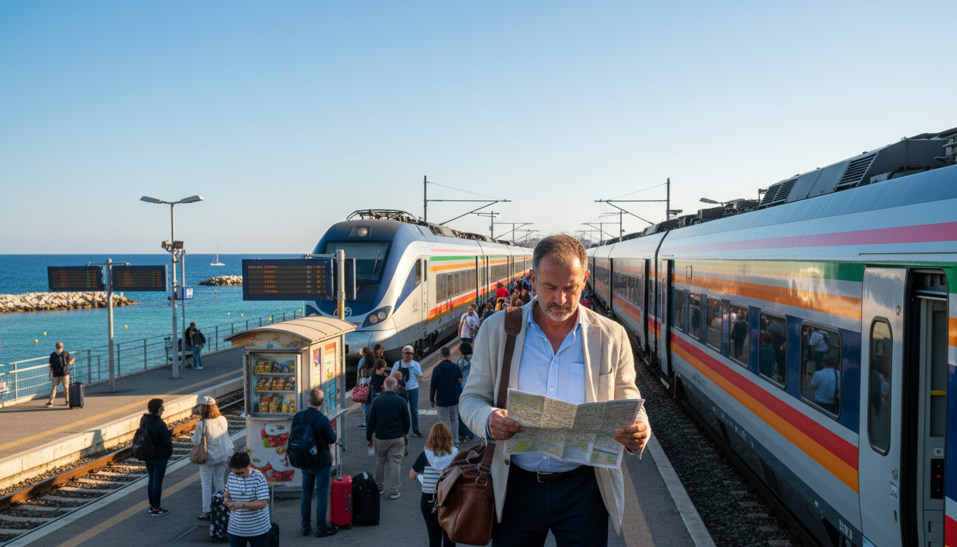come arrivare civitavecchia treno