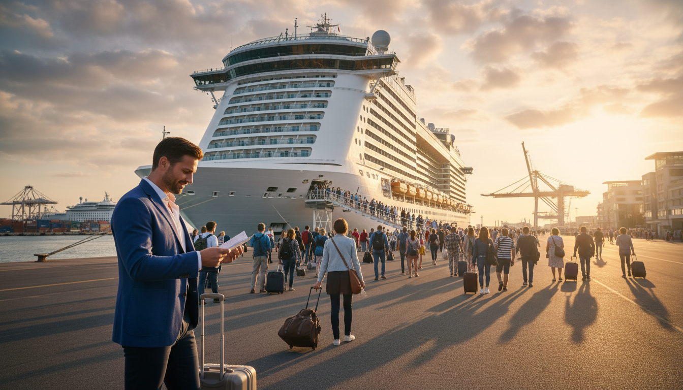 imbarco crociera guida