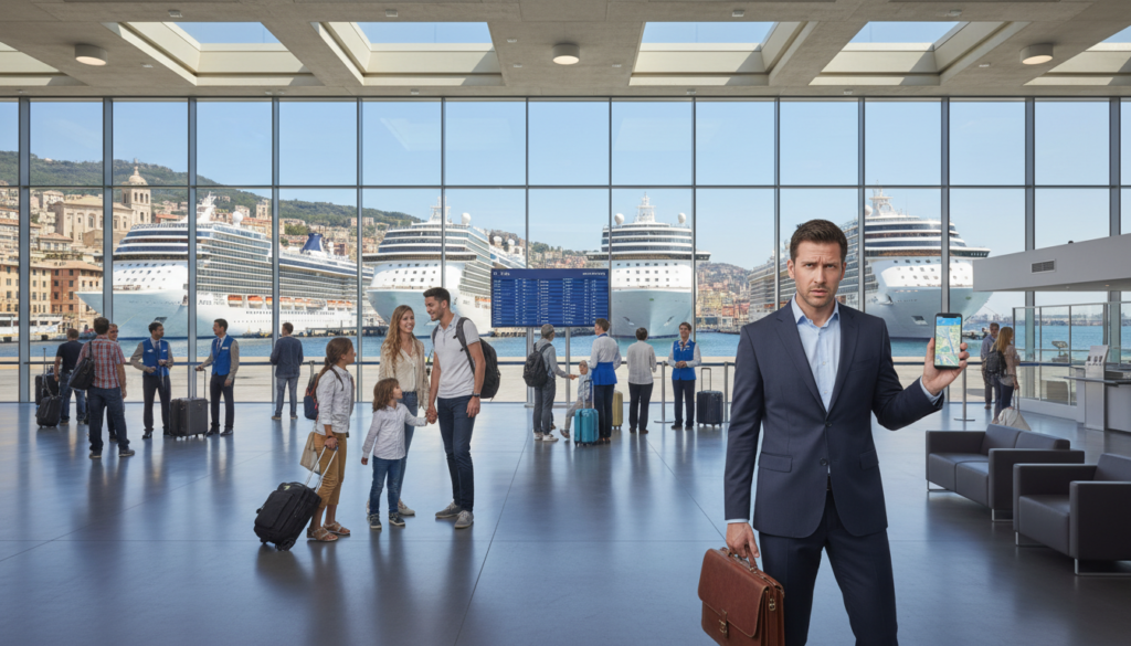 terminal crociere e traghetti genova