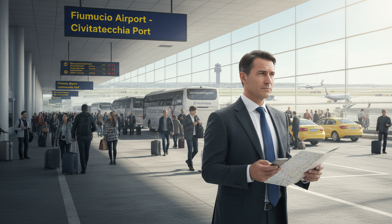 trasferimento fiumicino civitavecchia