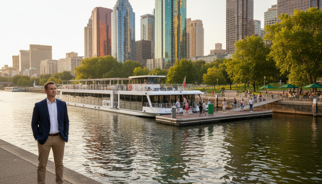 vantaggi crociera fluviale città cuore