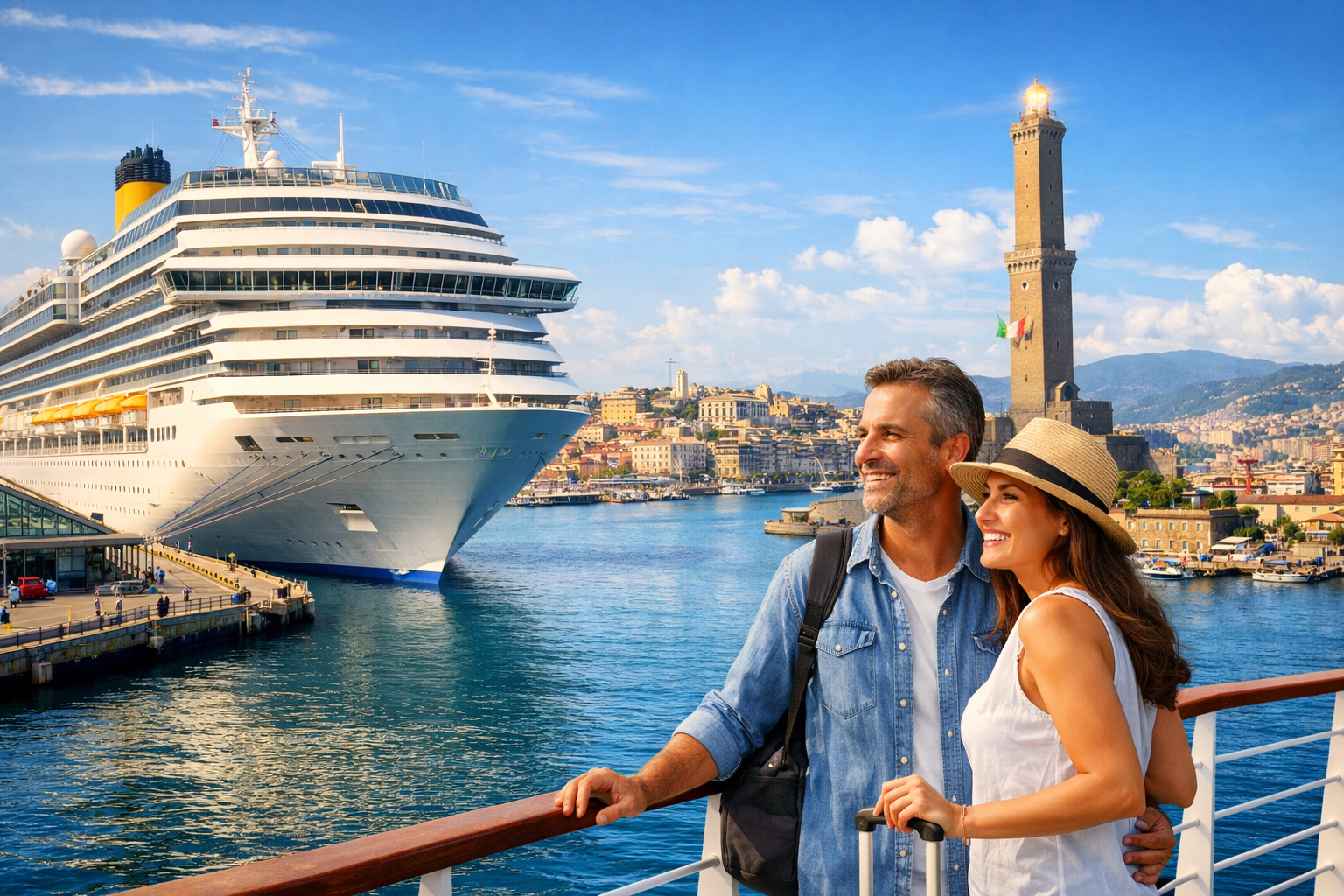 Immagina di salire su una nave moderna e accogliente per una crociera direttamente da un porto italiano, senza code in aeroporto o jet lag: solo mare, relax e scoperte a portata di mano